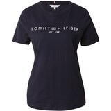 Tommy Hilfiger Majica temno modra / bela Cene