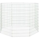 vidaXL kavez za zečeve s 8 panela 54 x 100 cm od pocinčanog željeza | shoptok.hr