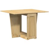  5-dijelni blagovaonski set Corona sklopivi smeđi od borovine | Eponuda.com