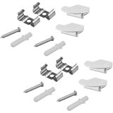  Set aluminijumski profil za LED trake 2m 21.7x6.7 | ePonuda.com