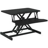 Maison Chic Nastavljiva delovna postaja - pisarniška miza - Računalniška miza 60x40x(13-41,5)cm jeklo in inž. les, (21785518) | Shoptok.si