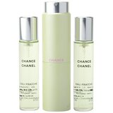 Chanel Ženska toaletna voda Chance eau fraiche, EDT, 3 X 20ml | ePonuda.com