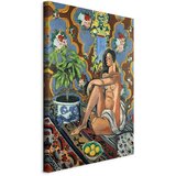  Slika - Henri Matisse – Decorative Figure on Ornamental Ground 60x90 Na talijanskom platnu | shoptok.hr