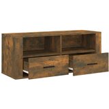 TV ormarić boja dimljenog hrasta 100x35x40 cm konstruirano drvo | shoptok.hr