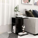vidaXL Bočni stolić crni 50 x 30 x 50 cm od iverice | shoptok.hr