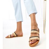 Gemre Black women's flip-flops with woven straps Rios | shoptok.hr