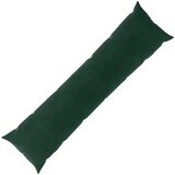  Jastuk s jastukom HEERLEN Tamnozelena 40 x 145 cm Baršun | shoptok.hr