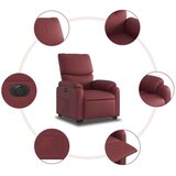  Električni naslanjač s funkcijo vstajanja vin. rdeče | Shoptok.si