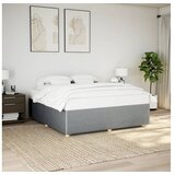 vidaXL Okvir kreveta bez madraca svjetlosivi 180x200 cm od tkanine Cijene