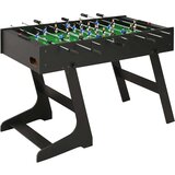 vidaXL Zložljiva miza za namizni nogomet 121x61x80 cm črna | Shoptok.si