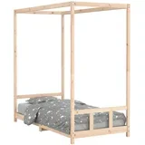 Okvir za dječji krevet 90 x 190 cm od masivne borovine