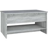  Klubska mizica siva sonoma 80x50x40 cm inženirski les, (20714188) | Shoptok.si