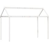 Krov za dječji krevet bijeli 217x85,5x154 cm masivna borovina | shoptok.hr