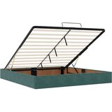 vidaXL Otomanski posteljni okvir brez vzmetnice temno zelena 180x200cm | Shoptok.si