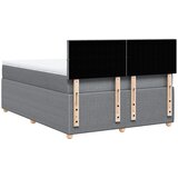  Krevet box spring s madracem svjetlosiva 160x200 cm tkanina | shoptok.hr