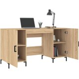  Radni stol boja hrasta sonome 140x50x75 cm konstruirano drvo | shoptok.hr