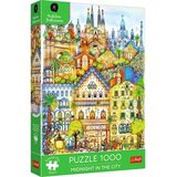 Trefl Barcelona u ponoć, puzzle od 1000 komada, Premium plus kvaliteta - | shoptok.hr
