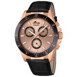 Lotus muški minimalist chrono roze zlatni elegantni ručni sat 604580