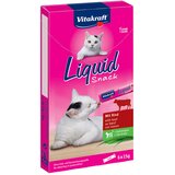 Vitakraft Cat Liquid-Snack govedina & inulin - 6 x 15 g | shoptok.hr
