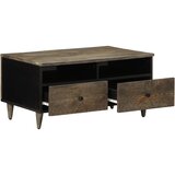  Stol za kavu svijetlo sivi 80x54x40 cm Puno drvo Mango | shoptok.hr