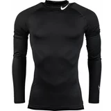 Nike NP DF TIGHT LS MOCK M Muška majica za trening, crna, veličina