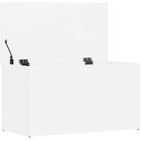  Škrinja za pohranu bijela 84 x 42 x 46 cm od konstruiranog drva | shoptok.hr