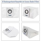INORCO 10 paketov vrečk za sesalnik za Ecovacs Deebot X1 Omni Suct Stat za Ecovacs Deebot X1 Omni, nadomestne vrečke za Deebot X1 Turbo/x1 Vacuu, (21993583) | Shoptok.si