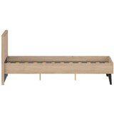 Tvilum Zakonska postelja v hrastovem dekorju z letvenim dnom 160x200 cm v naravni barvi Ry – | Shoptok.si