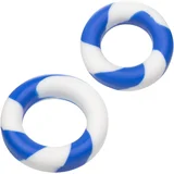 California Exotics Admiral 2 Ring Set Blue