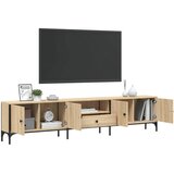 TV ormarić s ladicom boja hrasta 200x25x44 cm konstruirano drvo | shoptok.hr