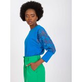 RUE PARIS Blouse-RV-BZ-7551.19-dark blue | Shoptok.si