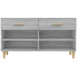 Ormarić za cipele sivi hrast 102 x 35 x 55 cm konstruirano drvo | shoptok.hr