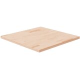 vidaXL Kvadratna mizna plošča 60x60x2,5 cm neobdelana trdna hrastovina Cene