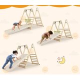  Plezalni okvir 4 v 1 z otroško gugalnico, Montessori plezalni komplet | Shoptok.si