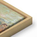  Slika - Claude Monet – Boat on the Seine 60x40 U prirodnom drvenom okviru | shoptok.hr
