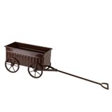 Mondex Dekorativni voziček kovinski Roger 33x16x20 čokoladni 1 kos, (5000307933) Cene