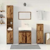 vidaXL 4-dijelni set kupaonskog namještaja od starog drveta | shoptok.hr