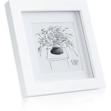 Casa Chic Everton, okvir za slike, kvadraten, mere slik 15 x 15 cm, mat, steklo Cene