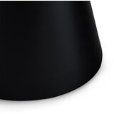 Furnhouse Črna/temno siva mizica z mizno ploščo v marmornem dekorju ø 80 cm Tango – | Shoptok.si