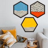 Wallity uramljena slika 6GEN171482, 35x35 cm, 3 dela | ePonuda.com