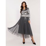Italy Moda Skirt-DHJ-SD-19981.03-gray Cene