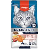WANPY Suva hrana za mačke Grain Free, Losos, 1,5kg Cene