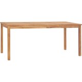  Vrtni blagovaonski set od 5 dijelova 180 x 90 cm masivno tikovino drvo | shoptok.hr
