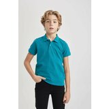 Defacto Boy Regular Fit Polo Neck Pique Polo T-Shirt cene