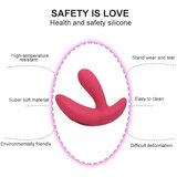 Cotoxo Saddle - punjivi vibrator za prostatu na daljinsko upravljanje (crveni) | shoptok.hr