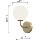  ONLI - Zidna lampa PALOMA 1xG9/10W/230V zlatna | Eponuda.com