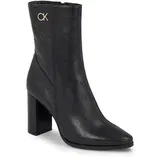 Calvin Klein Škornji Cup Heel Ankle Boot W/Hw 80 HW0HW01750 Ck Black BEH