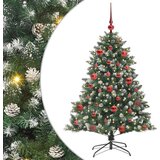 vidaXL Umestno božično drevo med 150 LED Zelena 105 x 105 x 150 cm | Shoptok.si