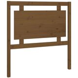  Posteljno vzglavje medeno rjavo 95,5x4x100 cm trdna borovina, (20644922) | Shoptok.si