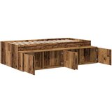  postelja s shranjevanjem Rjav les 75x190 cm, (22103215) | Shoptok.si